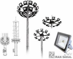تولید کننده دکل های نور (برج نور یا برج