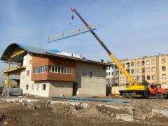 اجرای پوشش سقف عرشه فولادی در تبریز