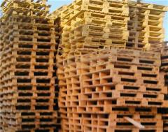 فروش پالت های چوبی 110.130 دست دوم در حد