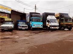 باربری کوزه گران در قزوین وانت بار کامیون نیسان حمل