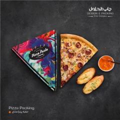 جعبه پیتزا مثلثی | چاپ و تولید و بسته